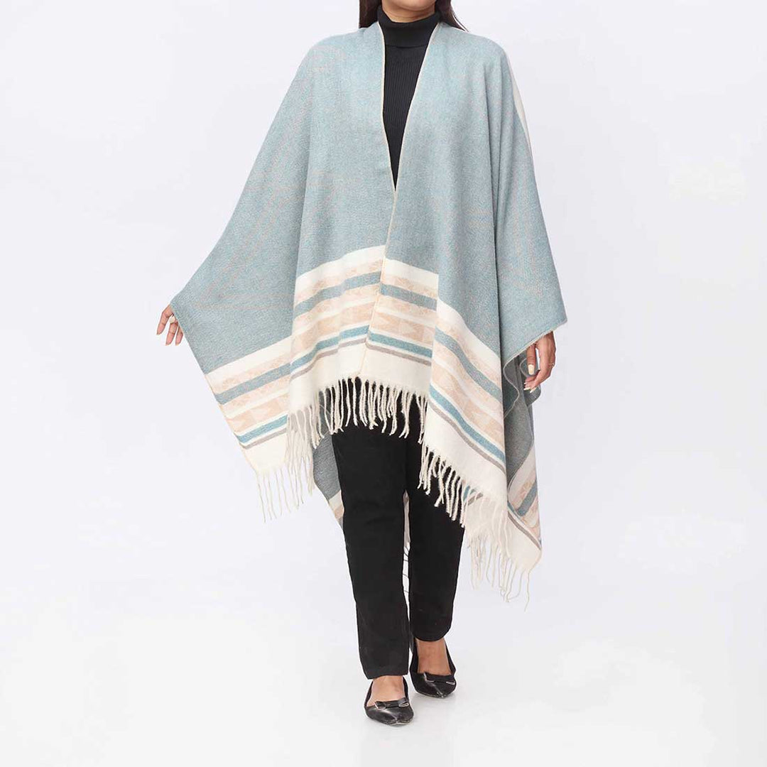 Seagreen Cape Shawl PW3892