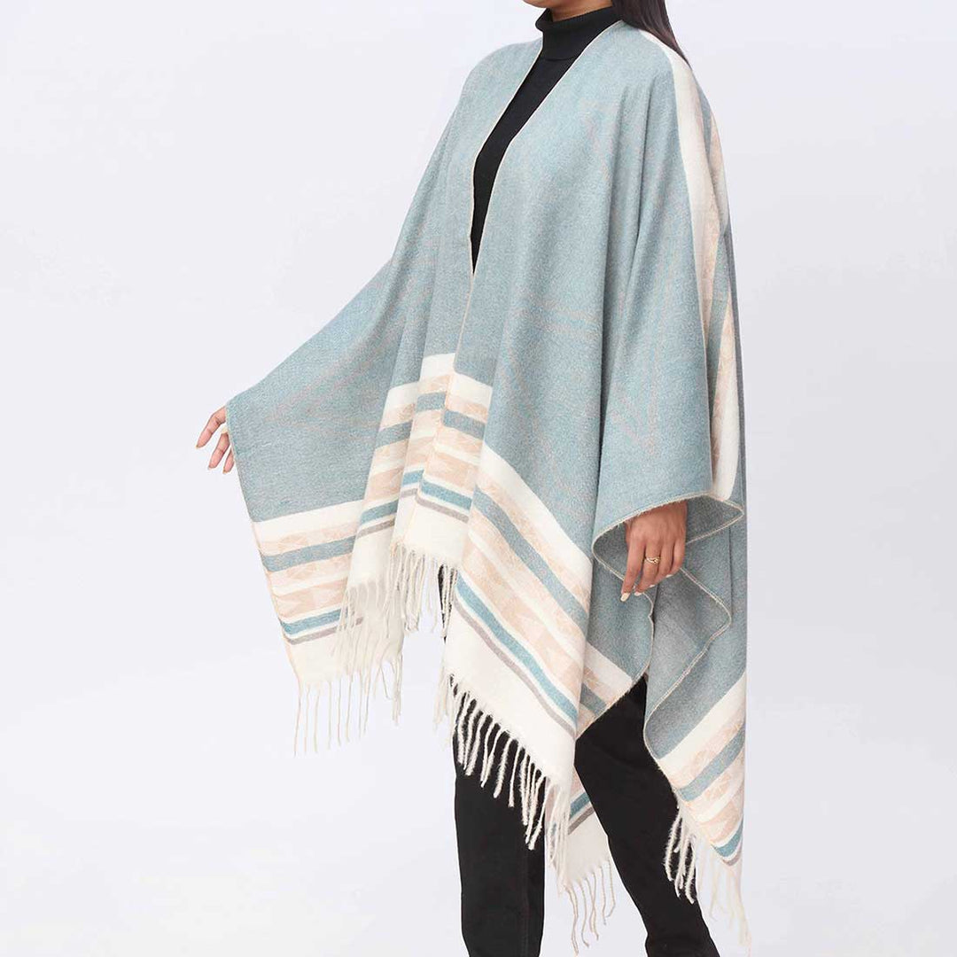 Seagreen Cape Shawl PW3892