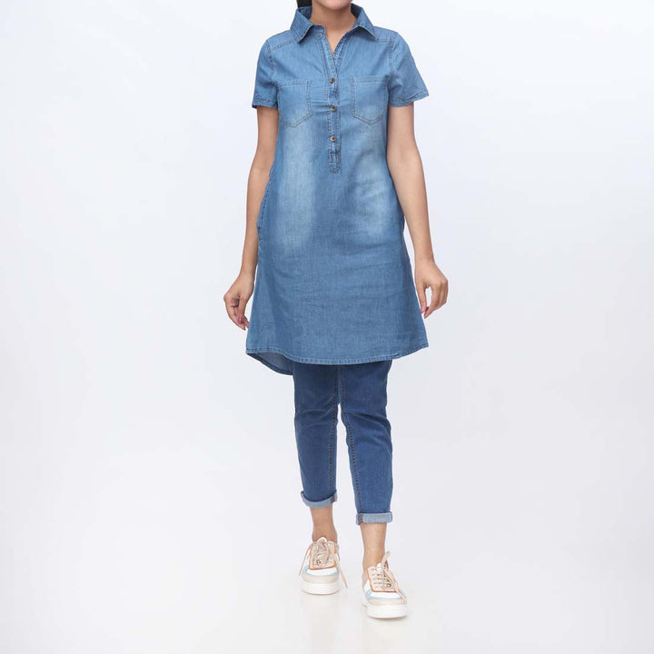 Denim Collar Shirt PW3960