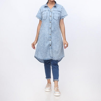 Dark Blue Denim Shirt PW3977