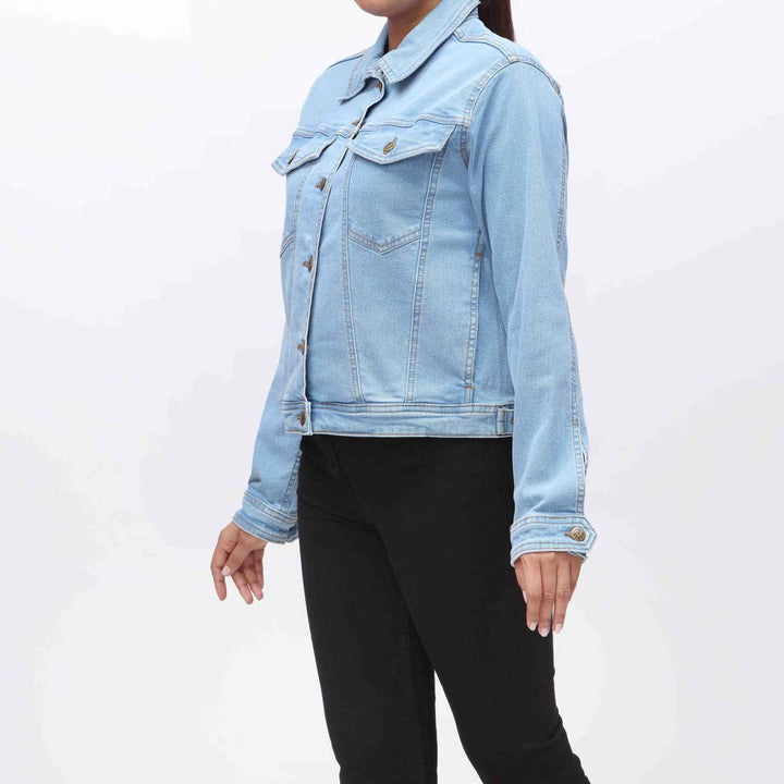 Sky Blue Denim Jacket PW3998