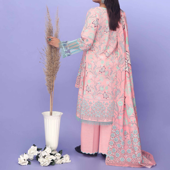 3PC- Digital printed Khaddar Suit PW4156