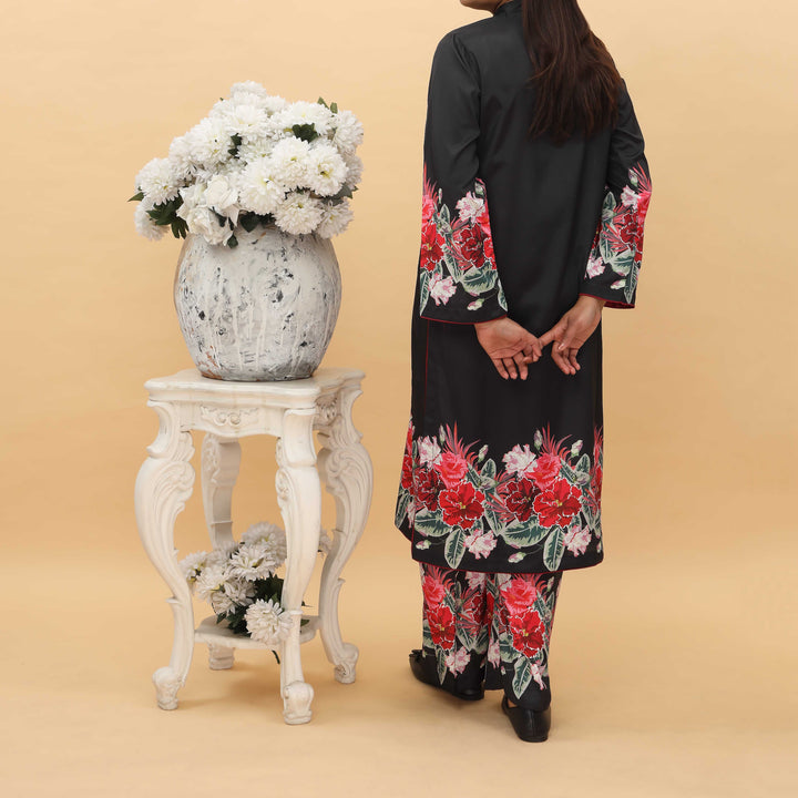 2PC-  Printed Khaddar Cord Set PW4170