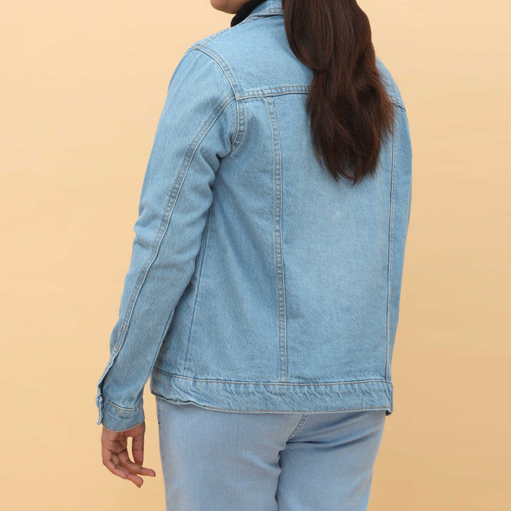 Sky Blue Denim Jacket PW4290