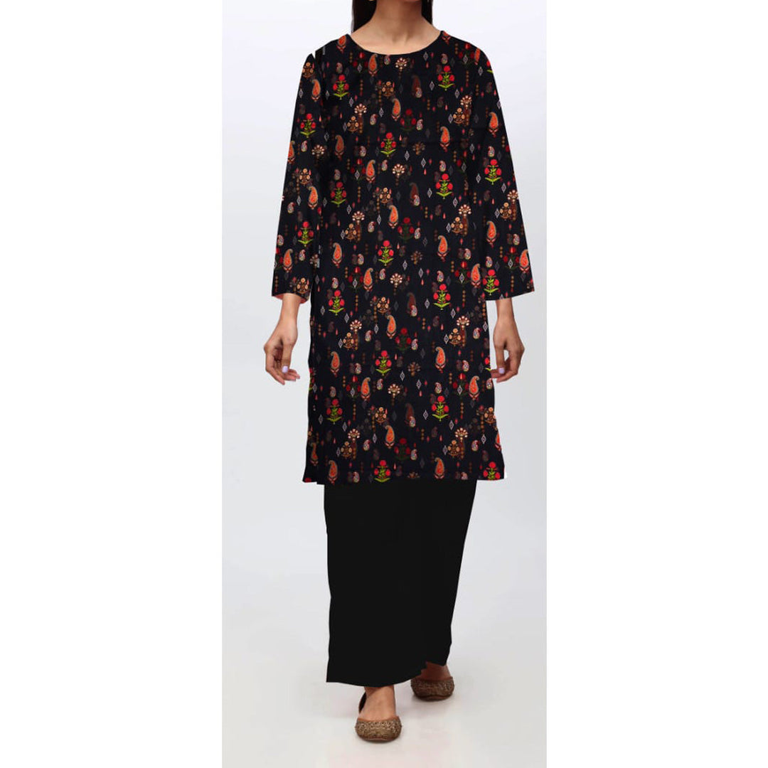 1 PC- Unstitched Digital Printed Bana Doriya Shirt PW4377