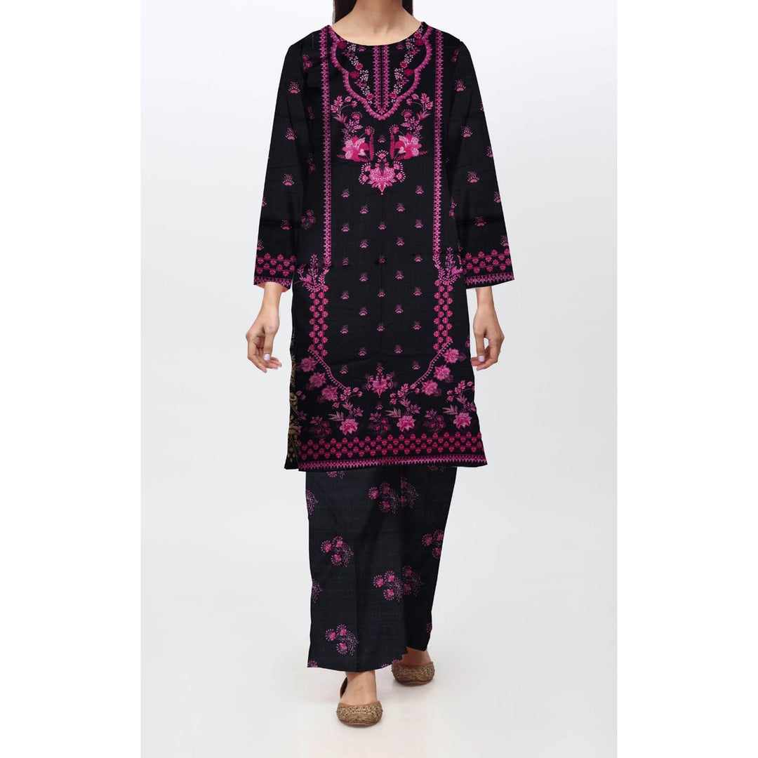 2 PC- Unstitched Digital Printed linen Suit PW4467