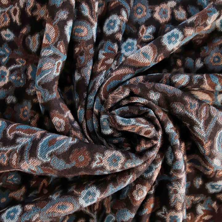 Black Winter Acrylic Stole PW4707