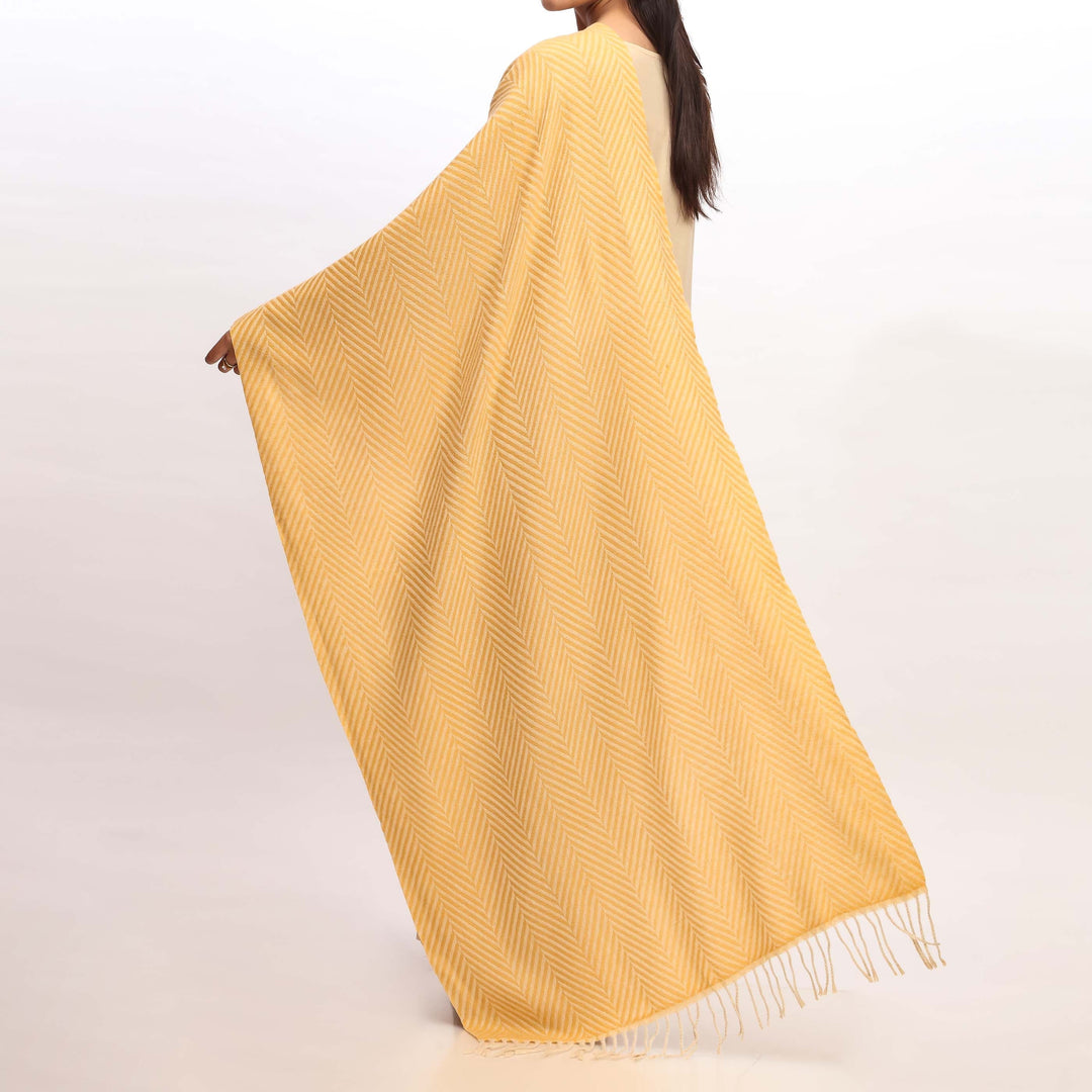 Mustard Winter Stole PW4779