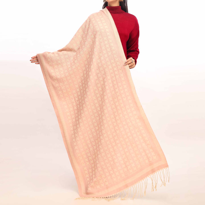 Pink Winter Stole PW4784