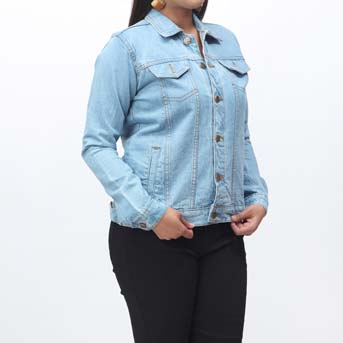 Sky Blue Denim Jacket PW9001