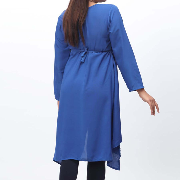 1PC- Solid Georget Chiffon Shirt PW9022