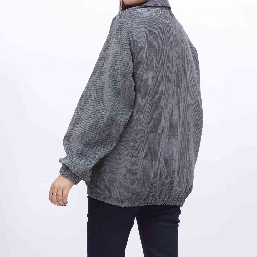 Grey corduroy Jacket PW9054