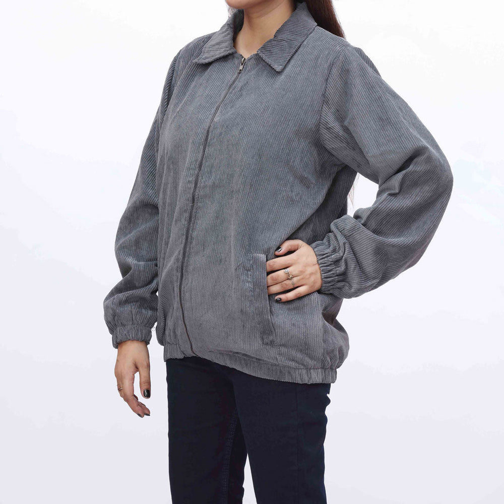 Grey corduroy Jacket PW9054