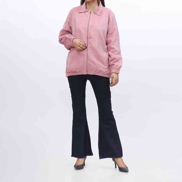 Pink corduroy Jacket PW9054