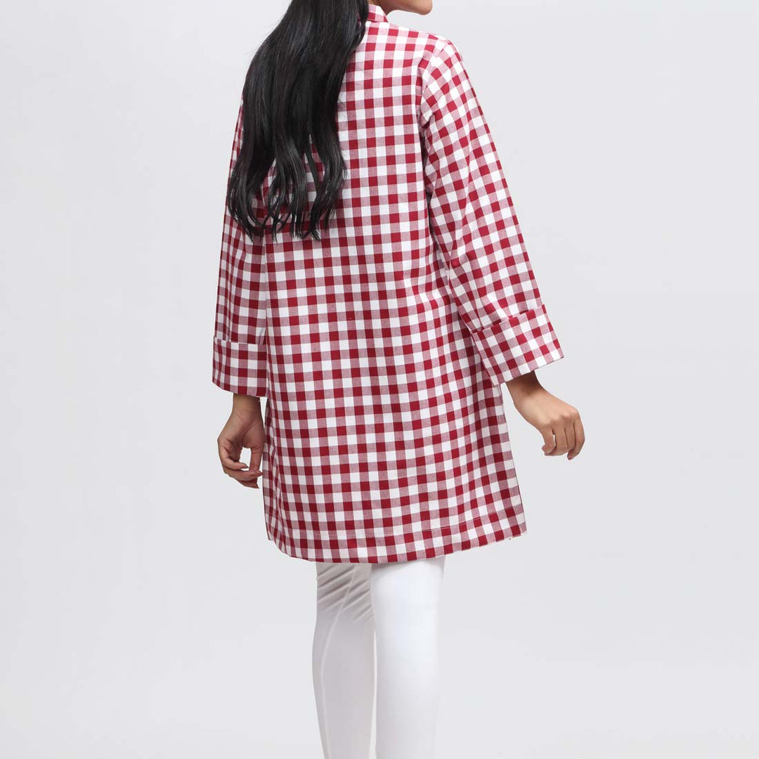 1PC- Flannel Checkered Shirt PW9141