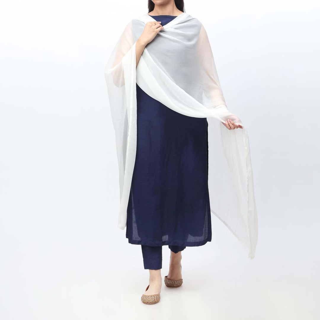 White Chiffon Wraps PW9790