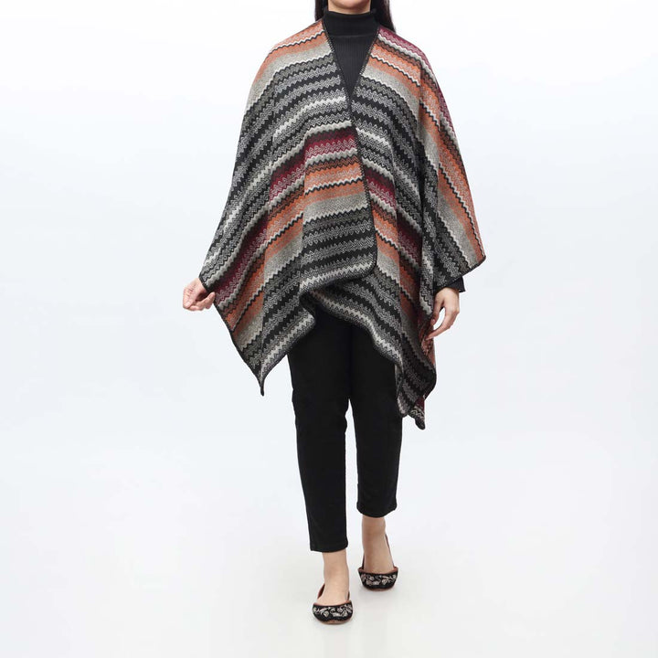 Black Cape Shawl PW9800