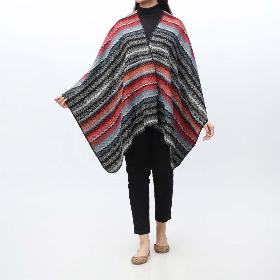 Red Cape Shawl PW9800