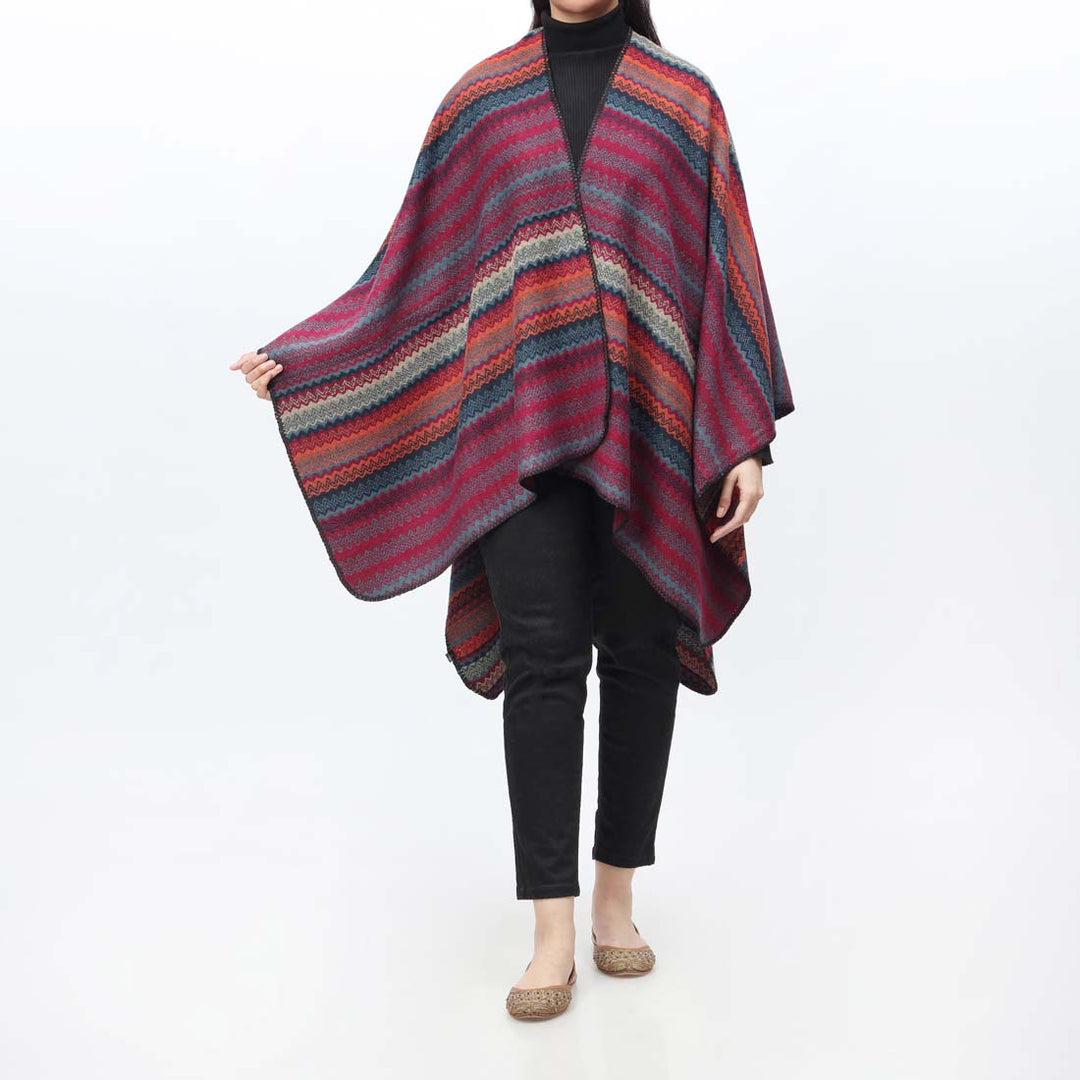 Purple Cape Shawl PW9800