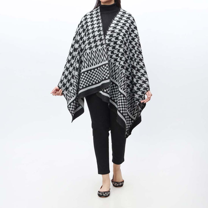 White Cape Shawl PW9801