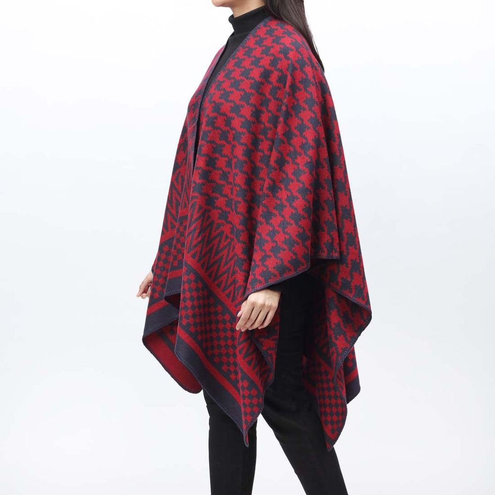 Red Cape Shawl PW9801