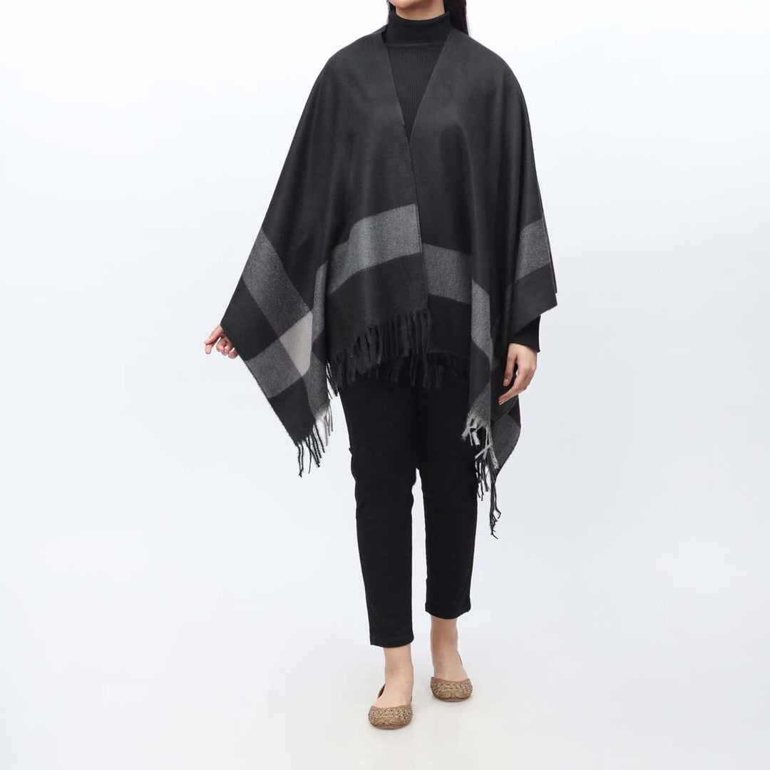 Black Cape Shawl PW9803