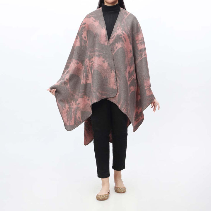 Pink Cape Shawl PW9804