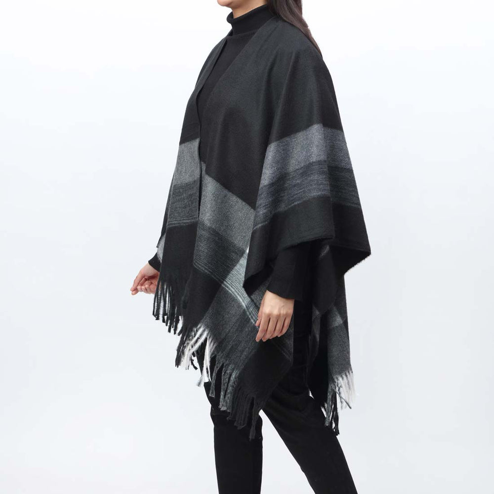 Black Cape Shawl PW9805