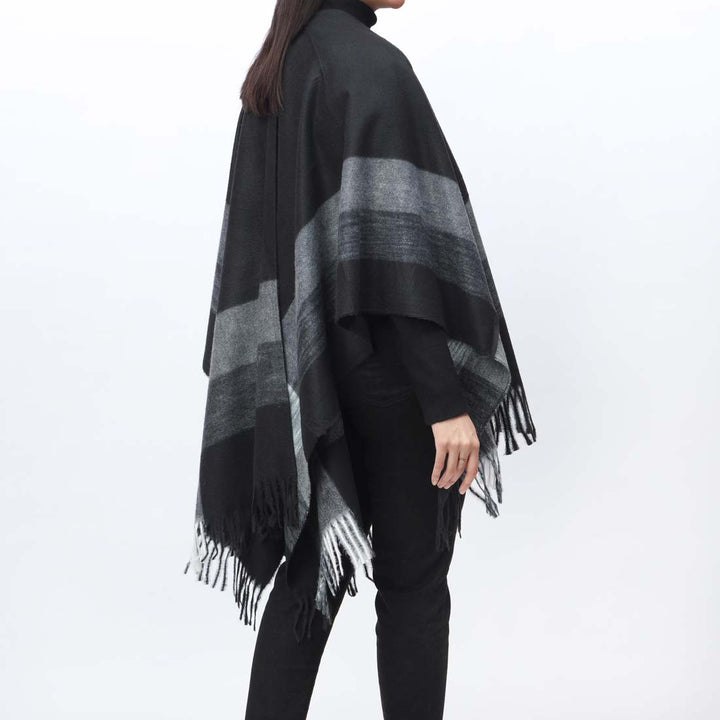 Black Cape Shawl PW9805