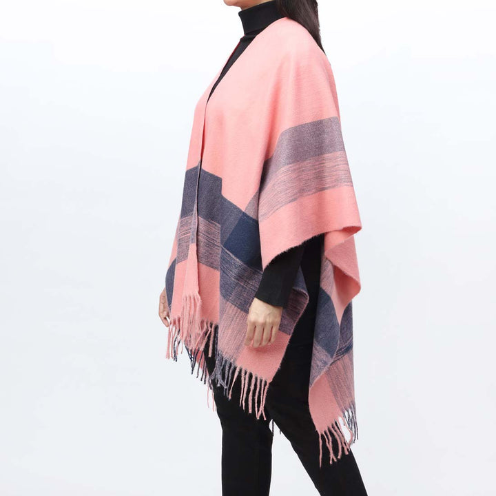 Peach Cape Shawl PW9805