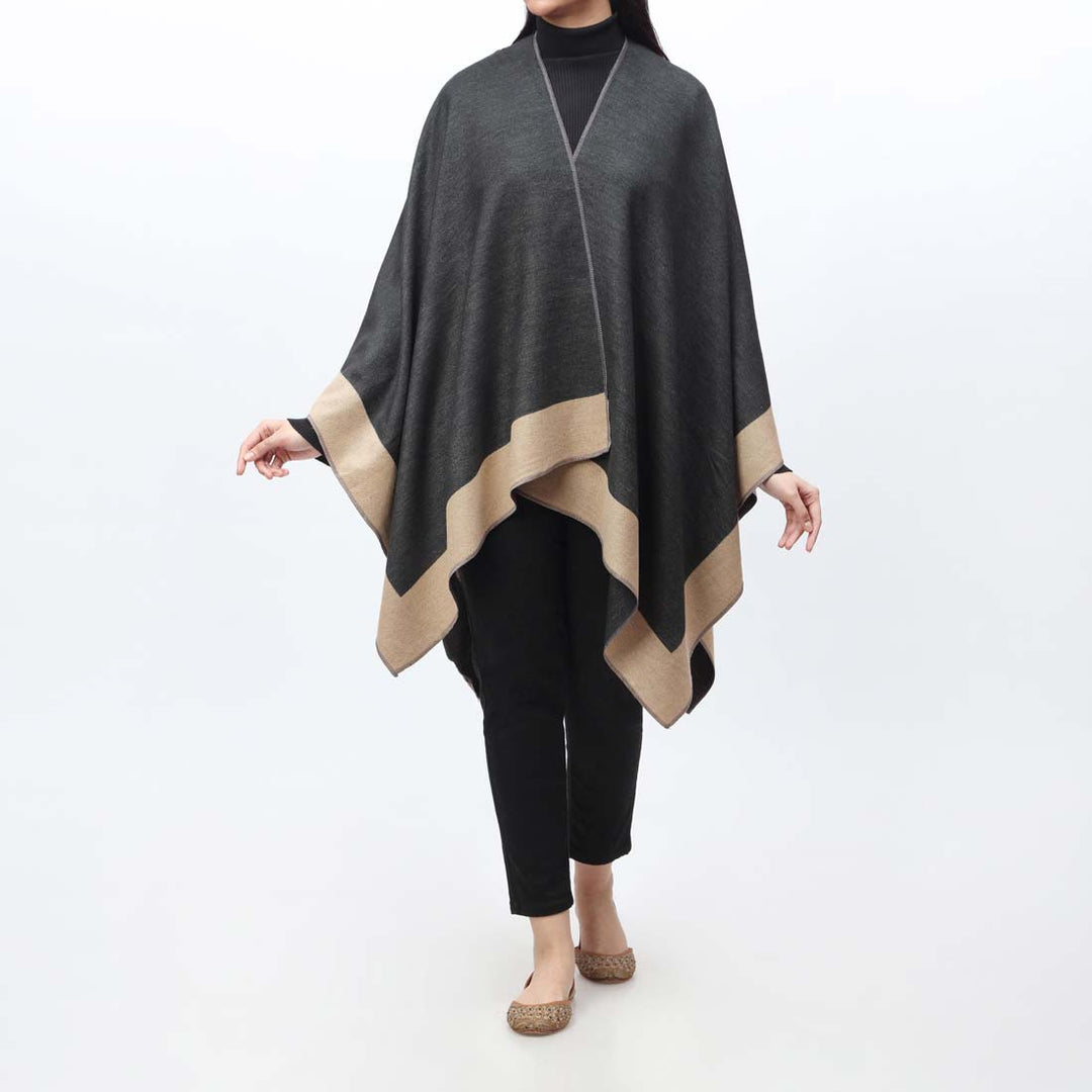 Brown Cape Shawl PW9806