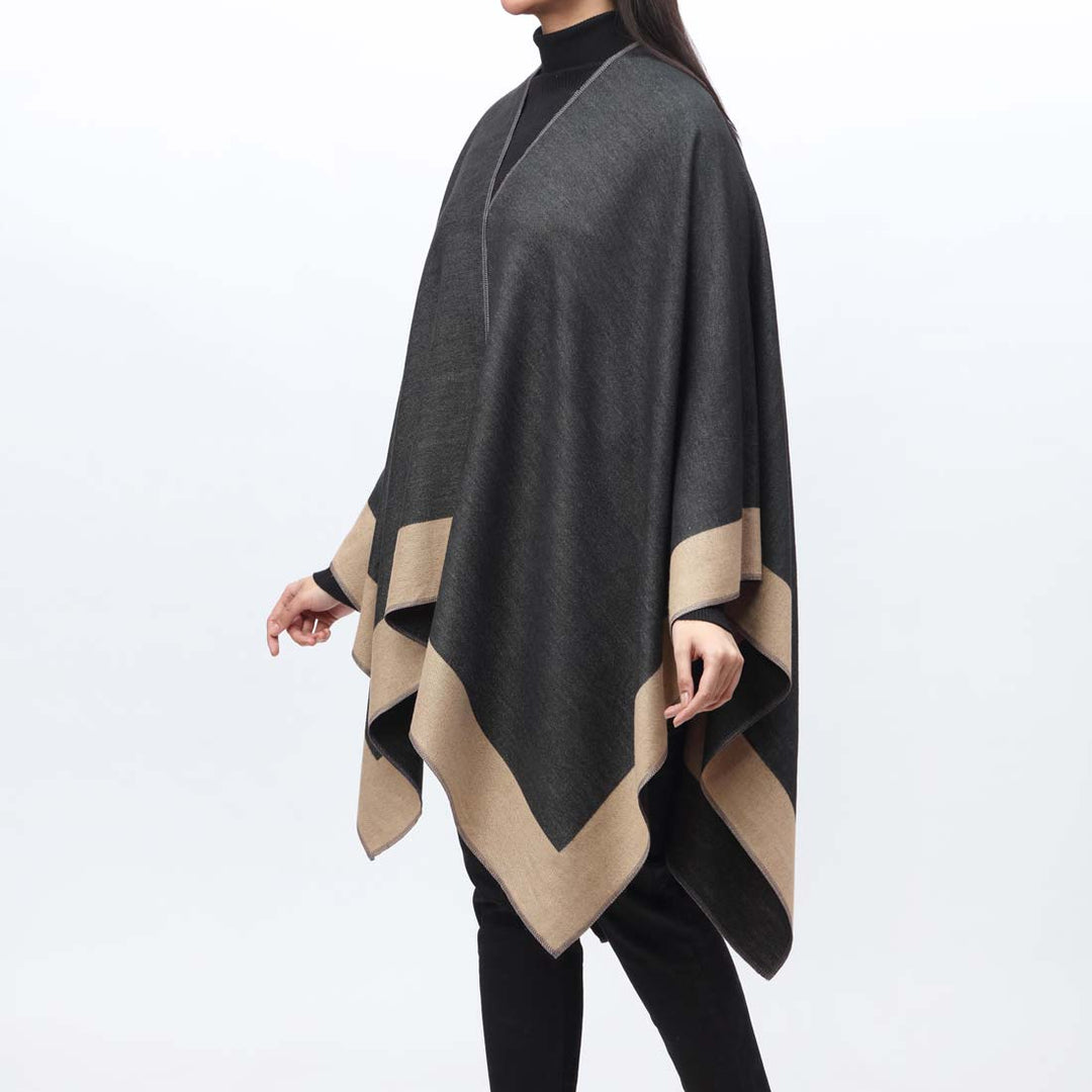 Brown Cape Shawl PW9806