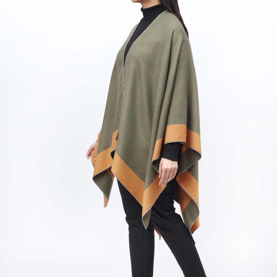 Green Cape Shawl PW9806