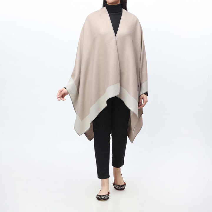 Khaki Cape Shawl PW9806