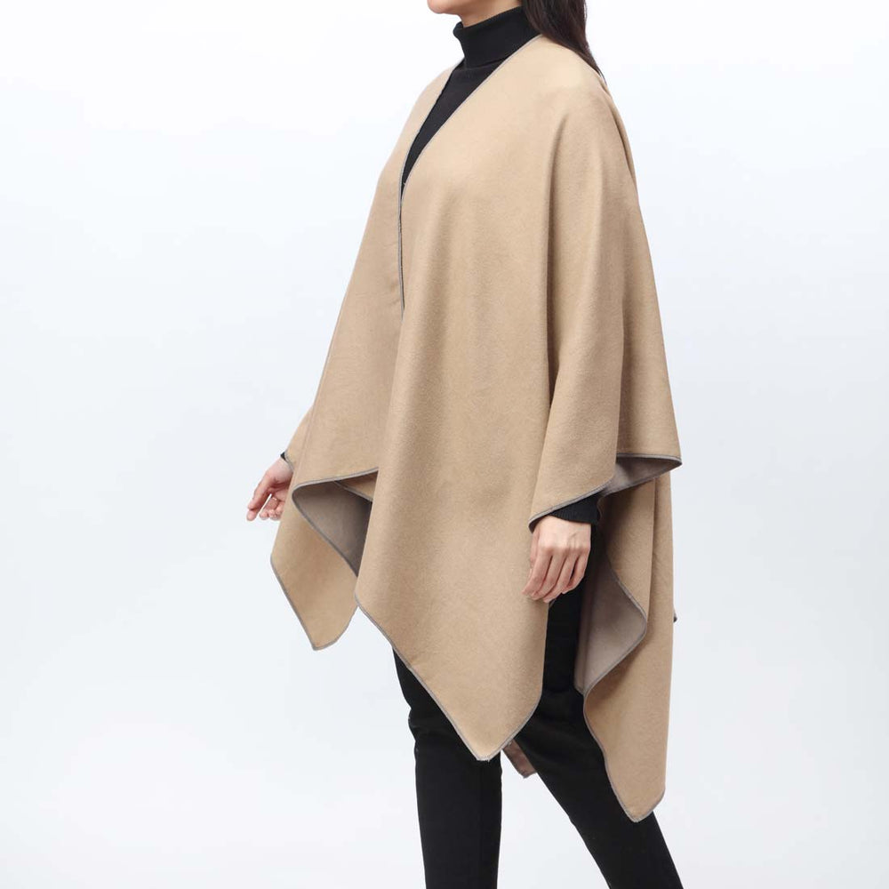 Brown Cape Shawl PW9807