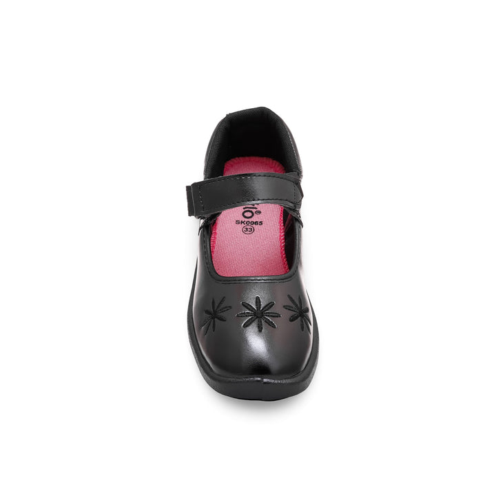 Girls Black School Shoes  SK0065