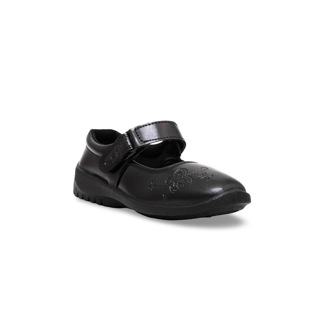 Girls Black Schools Shoes SK0067