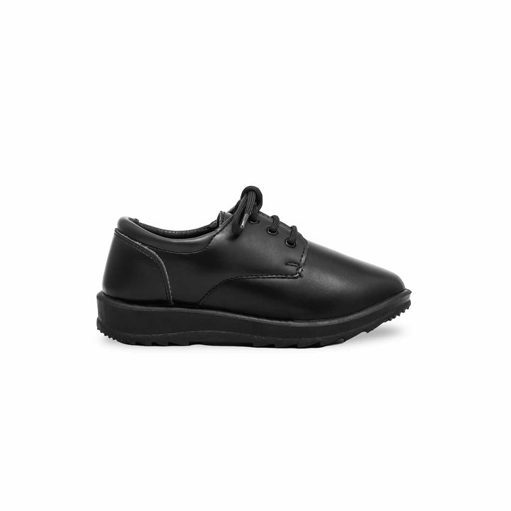 Boys Black School Shoes SK1059