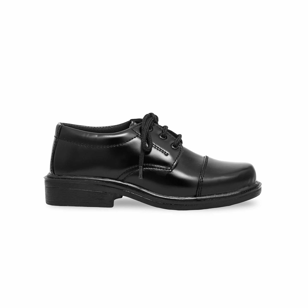 Boys Black School Shoes SK1068