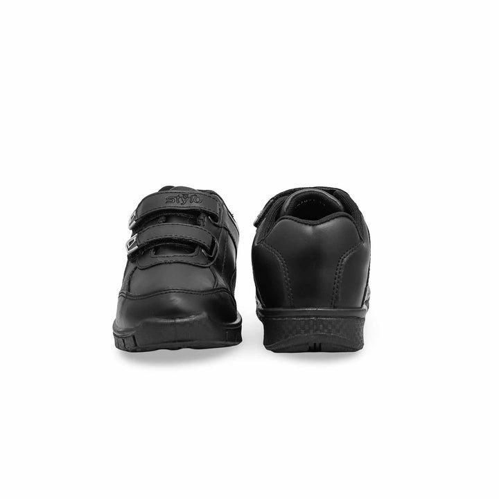 Boys Black School Shoes SK1071