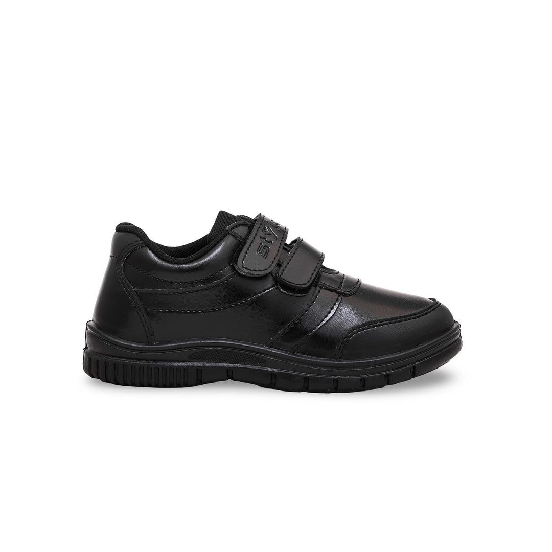 Boys Black Schools Shoes SK1073