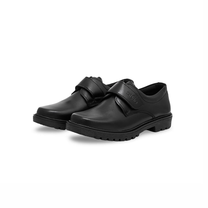 Boys Black School Shoes SK1077