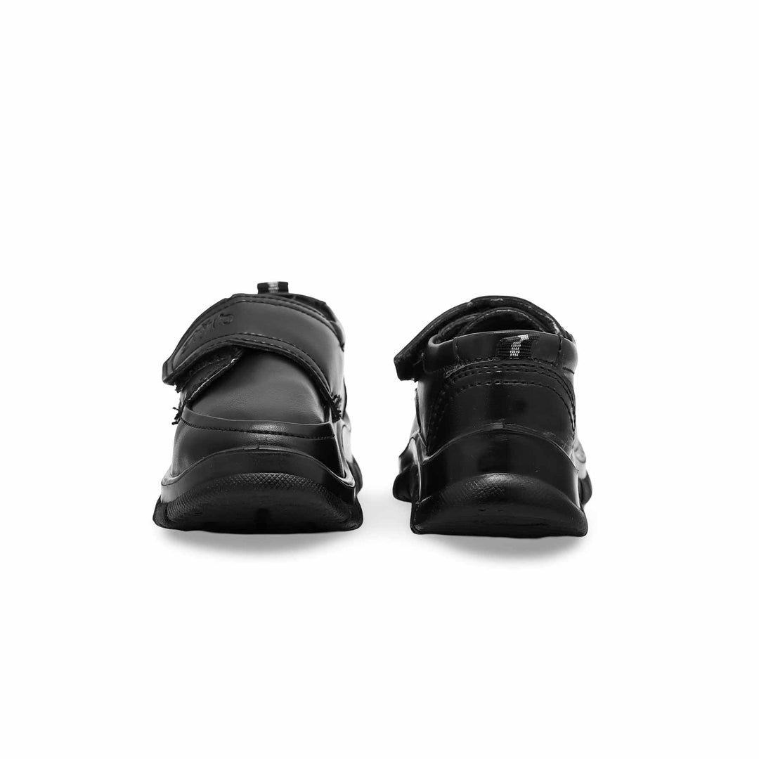 Boys Black School Shoes SK1080