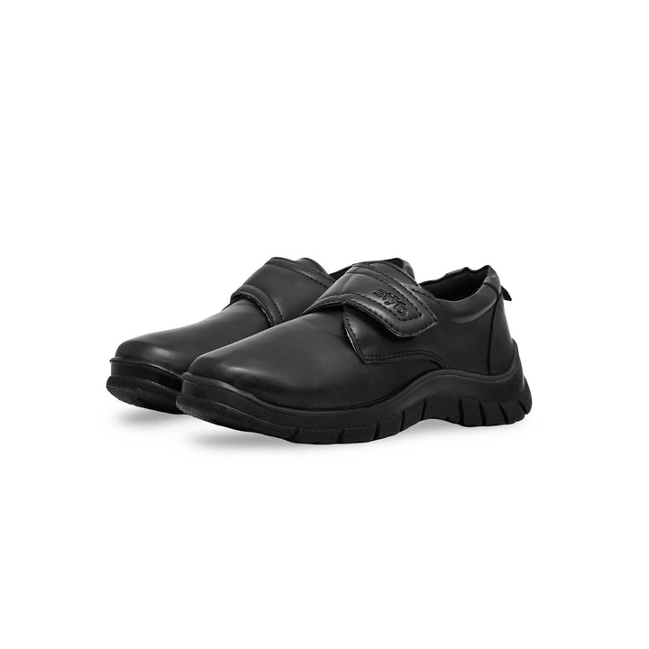 Boys Black School Shoes SK1084