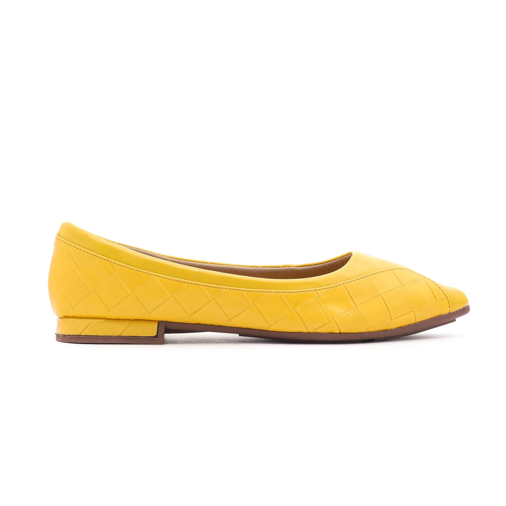 Yellow Winter Pumps WN0671