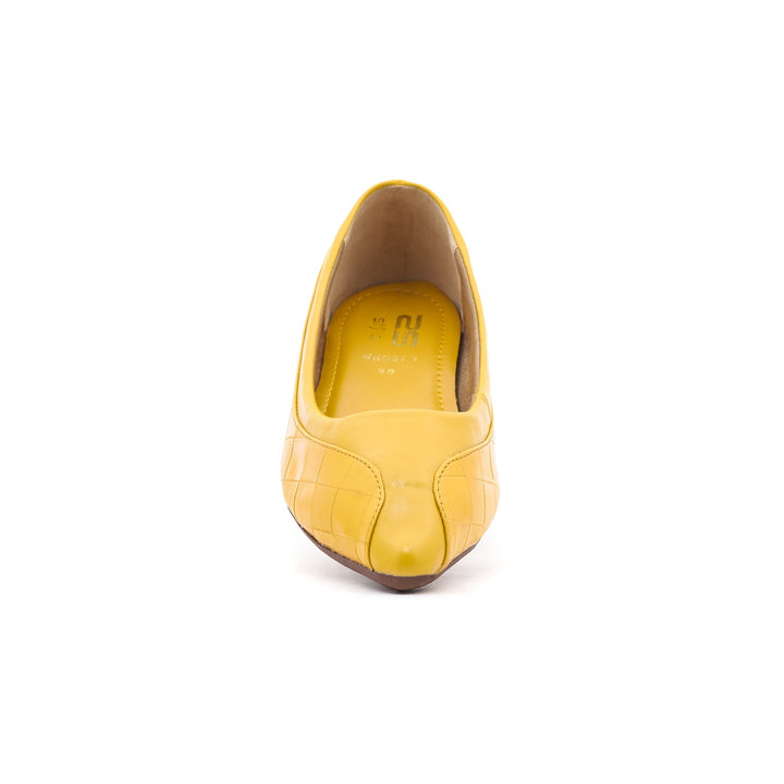 Yellow Winter Pumps WN0671