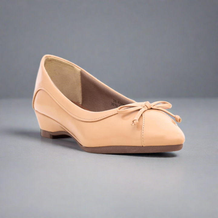 Beige Court Shoes WN0846