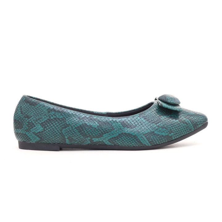 Green Winter Pumps WN0897 | Stylo