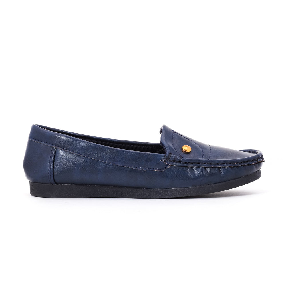 Navy Winter Moccasin WN4163