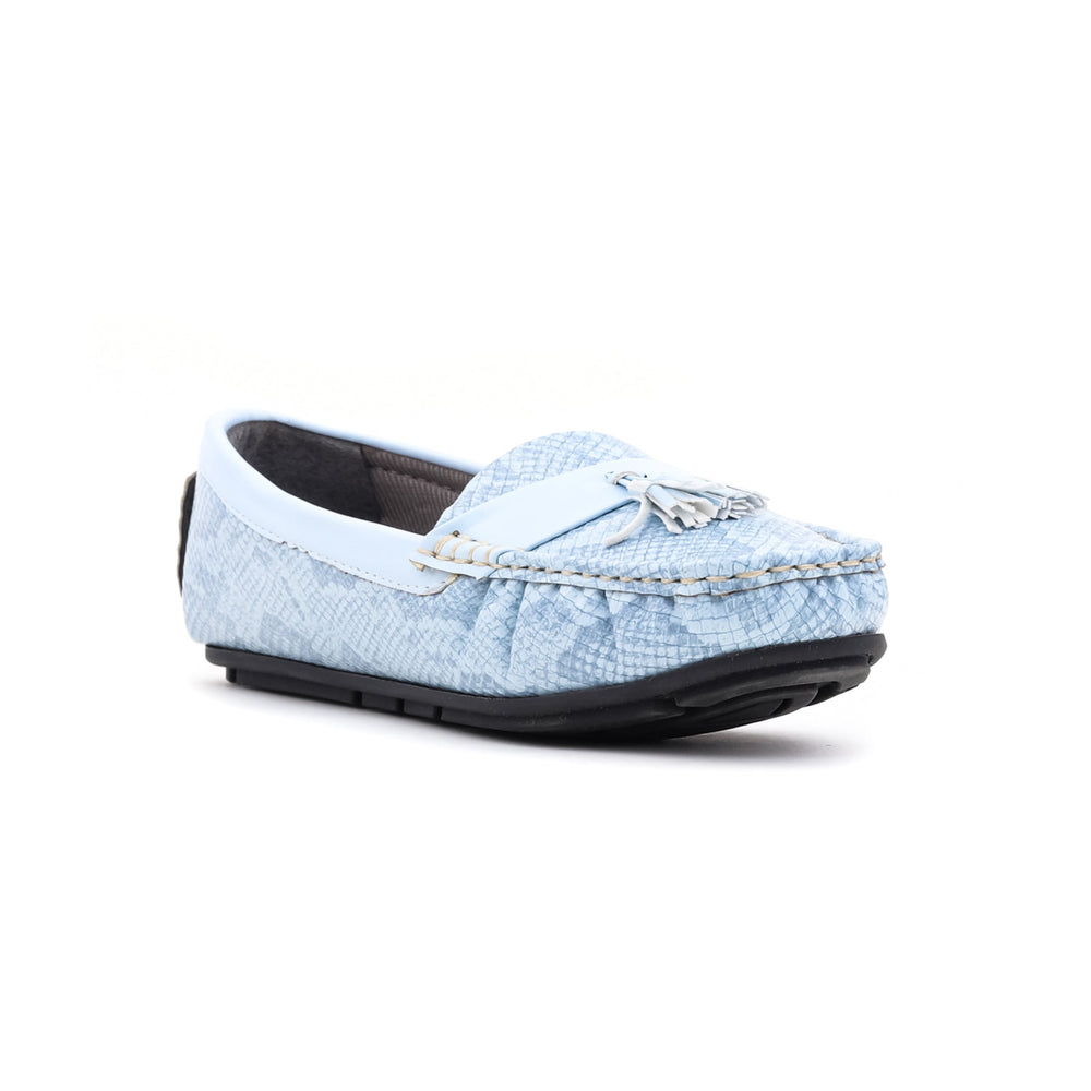 Sky Blue Winter Moccasin WN4184